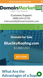 Mobile Screenshot of blueskyroofing.com